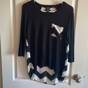 Junior size medium Rue 21 blouse. 95% rayon 5% spandex